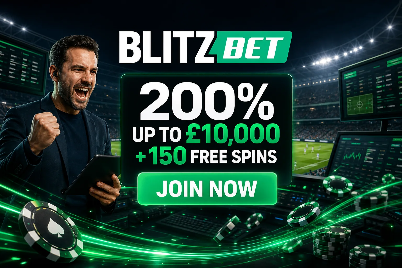 BlitzBet casino promotion